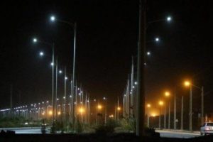 تکمیل عملیات روشنایی قطعه سوم بلوار آیت الله میرغنی زاده