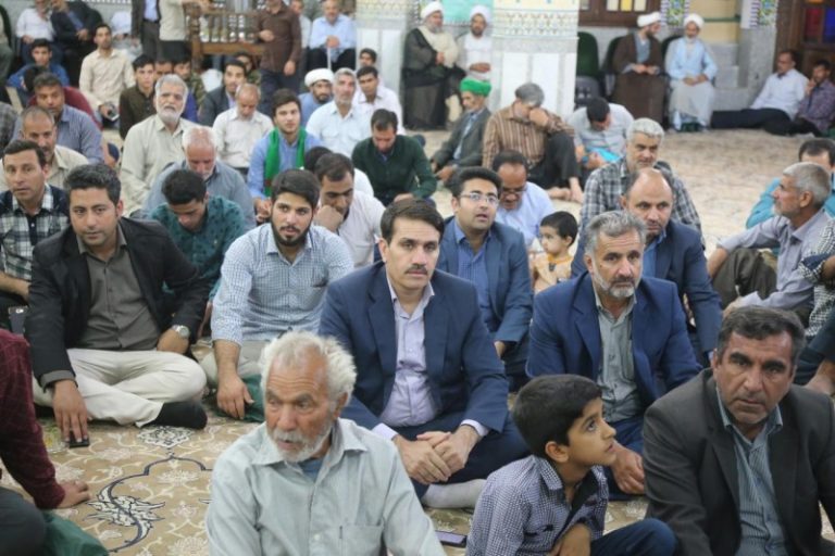 حضور شهردار و پرسنل شهرداری بافق در مراسم گرامیداشت شهدای ترور