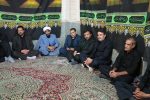 حضور  اعضای شورای اسلامی شهر، شهردار و پرسنل شهرداری بافق  در مراسم عزاداری سید الشهدا(ع)