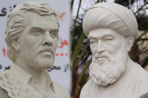 رونمایی از سردیس سرداران شهید بافق