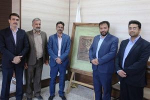 دیدار شهردار و اعضای شورای اسلامی شهر بافق با رئیس اداره فرهنگ و ارشاد