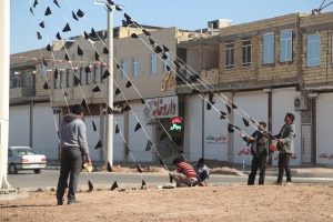 گزارش تصویری از فضا سازی سطح شهر به مناسبت شهادت حضرت زهرا(س)