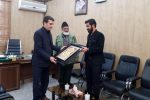 قدردانی خانواده شهید قنبری زاده از شهردار بافق