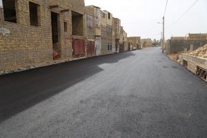 گزارش تصویری از آسفالت معابر شهر