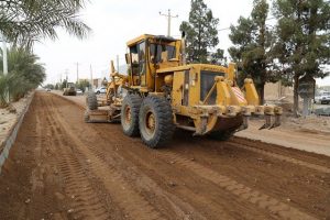 گزارش تصویری از ساماندهی لاین شمالی بلوار شهید بهشتی