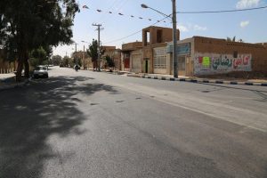 گزارش تصویری از آسفالت خیابان شیخ محمد تقی