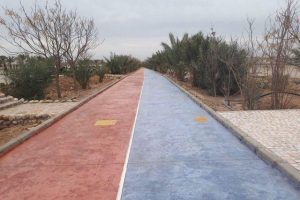 گزارش تصویری از ساخت پیست دوچرخه سواری کوهستان