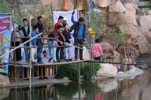 لذت ماهیگیری درکویر،ماهیگیری توسط مسافران نوروزی