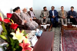 دیدار نوروزی شهردار و اعضای شورای اسلامی با امام جمعه بافق