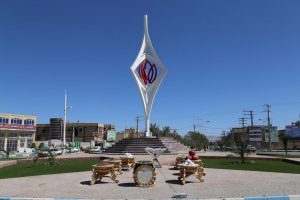 نصب المانهای نوروزی در سطح شهر