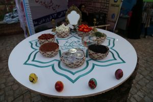 برپایی سفره های هفت سین در سطح شهر بافق