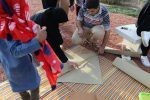 مسابقه ساخت کاغذ بادی در نوروزگاه زیبای آبشار بافق