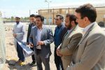 بازدید شهردار و شورای اسلامی شهر بافق از زمین چمن مصنوعی فوتبال در ورزشگاه تختی بافق