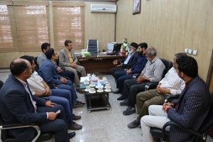 دیدار شهردار بافق با جانبازان ۷۰ در صد دوران دفاع مقدس