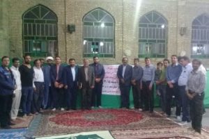 دیدار مردمی شهردار و شورای شهر با اهالی فخریه بافق