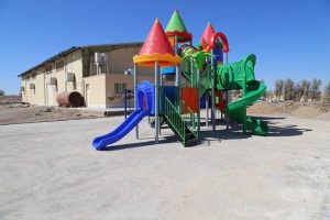 گزارش تصویری از ادامه عملیات ساخت پارک کوثر(محله فخریه)