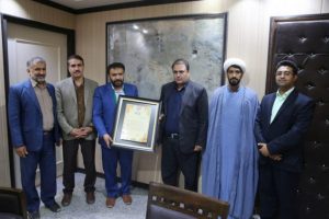 تقدير شهردار و شورای اسلامی شهر بافق از فرماندار و كاركنان مجموعه فرمانداری
