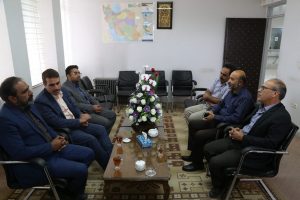 دیدار شهردار و رئیس شورای اسلامی شهر با رئیس اداره ثبت اسناد و املاک بافق