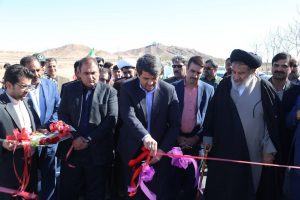 افتتاح پروژه بلوار ولیعصر(عج) بافق با حضور استاندار یزد