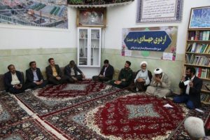 میز خدمت در محله مظفریه بافق با حضور شهردار