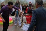 گزارش تصویری از مسابقه مار و ماهی در چهارمین جشنواره نوروزی آبشار