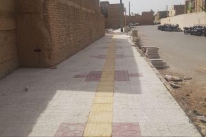 روایت تلاش : گزارش تصویری از اجرای موزایک فرش خیابون جنب مدرسه شهید رجایی