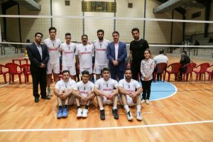 قهرمانی مقتدرانه شهرداری بافق در مسابقات والیبال جام رمضان