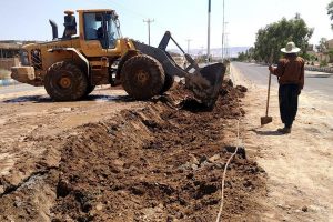 روایت تلاش : گزارش تصویری از ایجاد دوربرگردان در بلوار انقلاب جهت دسترسی ایمن و آسان به شهرک امام حسین (ع)