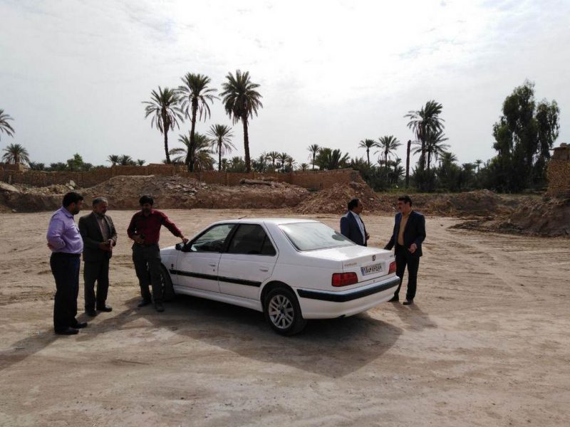 بازدید مشترک شهردار و اعضای شورای اسلامی شهر بافق از برخی از پروژه های عمرانی شهر