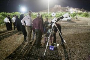 گزارش تصویری : برنامه رصد ستارگان در چهارمین جشنواره تابستانه آبشار بافق