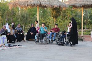 گزارش تصویری : مسابقه شاد معلولین در چهارمین جشنواره تابستانه آبشار بافق