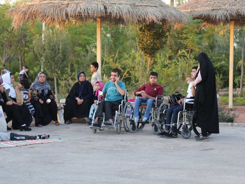 گزارش تصویری : مسابقه شاد معلولین در چهارمین جشنواره تابستانه آبشار بافق