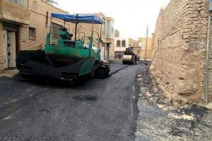 روایت تلاش : گزارش تصویری از روکش آسفالت معابر ( انقلاب 21 فرعی 1 )