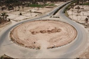 روایت تلاش: گزارش تصویری ساماندهی میدان محمد تقی خان بافقی(محوطه سازی)