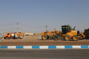 روایت تلاش: گزارش تصویری ساماندهی میدان راه آهن و نصب المان مربوطه(محوطه سازی)