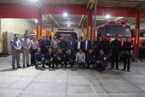 تلاش آتش نشانان باعت آرامش شهروندان است