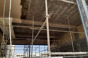 روایت تلاش: گزارش تصویری از ساخت ساختمان جدید آتش نشانی