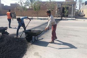 روایت تلاش : گزارش تصویری از احیا سرعت کاه های سطح شهر