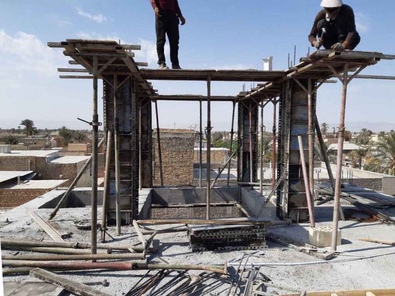 گزارش تصویری از ساخت ساختمان جدید شورا اسلامی شهر بافق