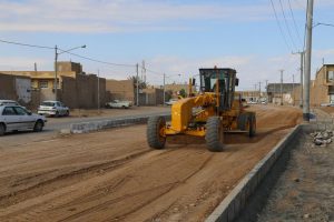 روایت تلاش: گزارش تصویری از شروع مجدد احداث بلوار شهدا ( زیرسازی آسفالت )