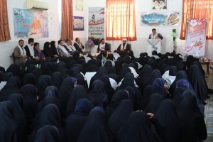 حضور شهردار و اعضای شورای اسلامی شهر در مراسم صبحگاه بصیرت