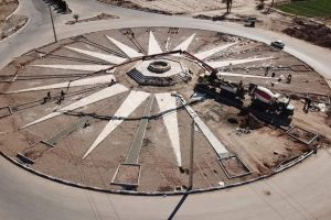 روایت تلاش : گزارش تصویری از محوطه سازی میدان محمد تقی خان