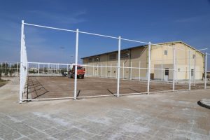 روایت تلاش : گزارش تصویری از آماده سازی زمین چمن مصنوعی پارک کوثر