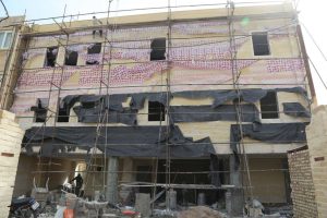 روایت تلاش : گزارش تصویری از ساخت ساختمان جدید شورا اسلامی شهر بافق