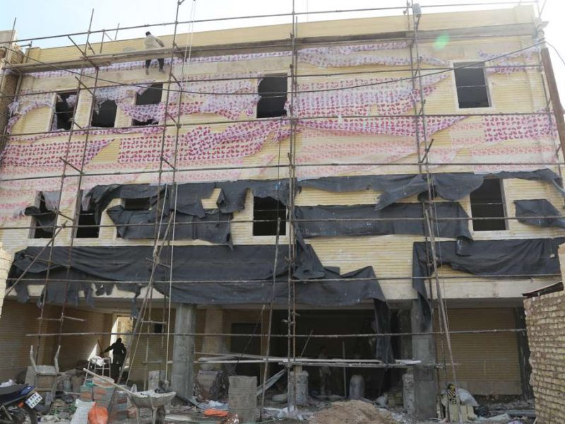 روایت تلاش : گزارش تصویری از ساخت ساختمان جدید شورا اسلامی شهر بافق