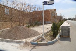 روایت تلاش : گزارش تصویری از موازییک فرش معابر سطح شهر ( خیابان فرهنگ )