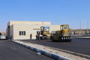 روایت تلاش : گزارش تصویری از ساخت ایستگاه جدید آتش نشانی ( محوطه سازی )