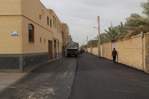 روایت تلاش : گزارش تصویری از روکش آسفالت معابر ( خیابان عدالت )