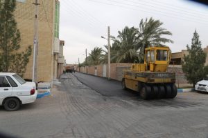 روایت تلاش : گزارش تصویری از روکش آسفالت معابر ( خیابان امام رضا فرعی 3 )