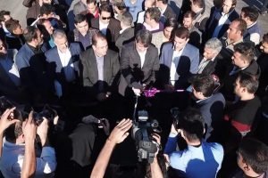 بهره برداری از میدان شهید سپهبد قاسم سلیمانی با حضور استاندار و مسئولین استان و شهرستان